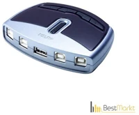 Aten XUS421 4 port usb switch kép