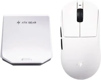Atk A9NBULTRAWHITE Dragonfly a9 nb wireless gaming mouse white kép