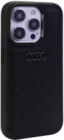 Audi AU-TPUPCIP15PM-GT/D2-BK Gt synthetic leather apple iphone 15 pro max tok, fekete kép