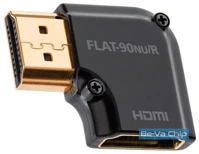Audioquest HDM90NUR Hdmi type a aljzat - type a aljzat aranyozott csatlakozós 90 fokos adapter kép