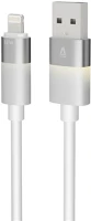 Avax AVAX CB310 Kab  glowy usb-a - lightning töltőkábel, fehér - 1m kép