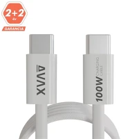 Avax AVAX CB610W Magnety 100w 1m usb-c adat- és töltőkábel kép