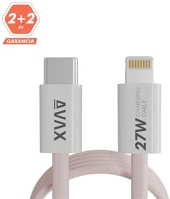 Avax AVAX CB611P Magnety 27w 1m usb-c - lightning adat- és töltőkábel kép
