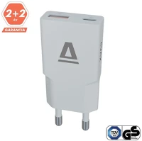 Avax AVAX CH641LB Nano slim 30w usb-c (pd3.0)+usb-a (qc3.0) világoskék hálózati töltő kép