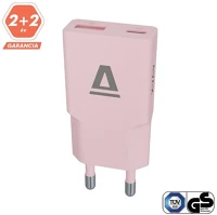 Avax AVAX CH641P Nano slim 30w usb-c (pd3.0)+usb-a (qc3.0) pink hálózati töltő kép