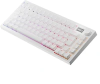 Avax AVAXGM02RPROWHITE Gm02 pro rgb gaming keyboard white hu kép