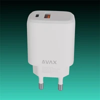 Avax CH312 Usb a + usb c töltő adapter kép