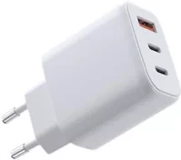 Avax CH361 Hálózati töltő, 2xusb-c pd 3.0, usb-a, 65w, gan,  
