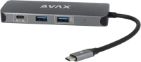 Avax HB612 Hb612 connect+ 8in1 multi hub kép