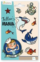 Avenue mandarine CC004O Tetoválás  tengeri világ kép