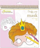 Avenue mandarine GY021O Kreatív színező  graffy maszk lány kép