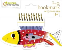 Avenue mandarine GY119C Kreatív színező  graffy könyvjelző hal kép