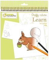 Avenue mandarine GY150C Kreatív színezőfüzet graffy learn erdő kép