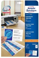 Avery C32010-10 85x54mm univerzális 100db-os fehér névjegykártya kép
