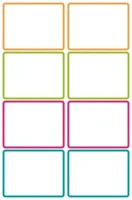 Avery COR_AYNAME16C címke, műanyag, iskolai, 46x33 mm, kézzel írható, avery zweckform kép