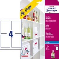 Avery MD4001 Etikett, borosüveghez, 90x120 mm, 20 etikett/csomag kép