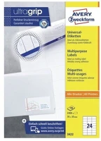 Avery 3422 Avery  70×35mm univerzális 2400db-os etikett kép