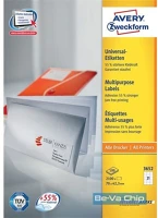 Avery 3652 Avery 3652 70x42,3mm univerzális 2100db-os etikett kép