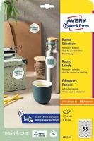 Avery 6222-10 Avery 20mm 10ív 6222-10 univerzális fehér köretikett kép