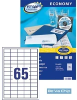 Avery ELA001 Avery Europe100 ELA001 38x21,2mm univerzális 6500db-os etikett kép