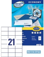 Avery ELA013 Avery Europe100 ELA013 70x42,3mm 2100db-os etikett kép