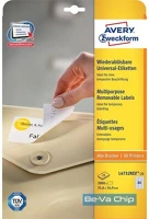 Avery zweckform L4732REV-25 Avery L4732REV-25 35,6x16,9mm visszaszedhető 2400db-os etikett kép
