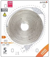 Avide ABLSBL-220V-3528-60NW67 Led szalag bliszter 220v 4.8w smd3528 60led 4000k ip67 5m kép