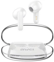 Awei T85_W T85 true wireless bluetooth fehér fülhallgató kép