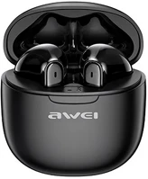 Awei V5.3, IPX6 T68 bluetooth fülhallgató sztereo v5.3, ipx6 + töltőtok, fekete kép