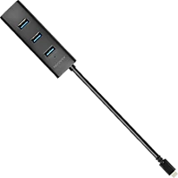 Axagon HUE-S2C Usb-c 3.1 charging hub black kép