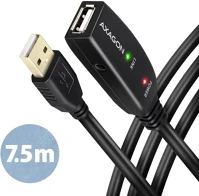 Axagon ADR-207 Usb repeater cable 7,5m black kép