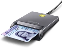 Axagon CRE-SM3T Smart card/id card flatreader kép