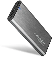 Axagon EEM2-SG2 Superspeed+ usb-c - m.2 nvme & sata ssd raw box grey kép