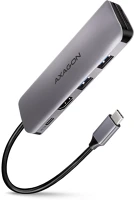 Axagon HMC-5 Superspeed usb-c combo 5in1 hub kép