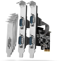 Axagon PCEA-S4N Pcie controller 4x serial kép