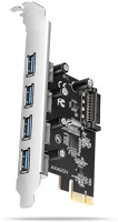 Axagon PCEU-430RS 4x usb-a 5gbps port pci-express kártya kép