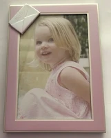 Baba 505799ROB1 Képkeret fém asztali 10x15 cm rózsaszín k kép