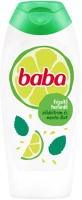 Baba DA503XSZWY8712561021807 Frissítő tusfürdő zöldcitrom és menta illat 400 ml kép