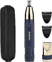 Babyliss E112E Super x-metal series orr- és fülszőrzetnyíró szemöldök trimmerrel, kék kép