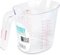 Bakers secret BS40628 Mérőpohár - 1000 ml - műanyag - átlátszó kép