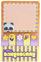 Bangoberry 1283BBD01 Jegyzettömb  öntapadós malac és panda mintával (displayben) kép