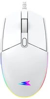 Baracuda BC BGM-112W Bgm-112w crab-w vezetékes gamer egér, 3600dpi, fehér kép