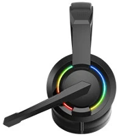 Baracuda BGH-021 Hydra gamer fejhallgató mikrofonnal - rgb - fekete kép