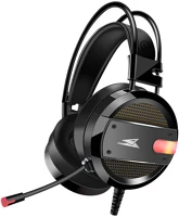 Baracuda BGH-031B Bgh-031b conch-b vezetékes gamer fejhallgató mikrofonnal, fekete kép