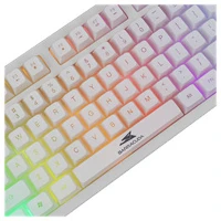 Baracuda BGK-001114W W029919 krill-w,  fehér gamer billentyűzet, angol kép