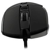 Baracuda BGM-051B W029913 raptor-b,  gamer egér,8d, fekete, 6400 dpi kép