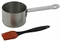 Barbecook BC-ACC-7211 Bc-acc-7211 rozsdamentes acél edény szilikon ecsettel kép