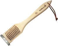 Barbecook BC-ACC-7074 Rézszálas fa grillkefe rozsdamentes acél kaparóval, 100% fsc, 31cm kép