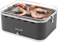 Barbecook BC-CHA-1015 Carlo asztali faszenes grill, szürke, 44x33x21cm kép