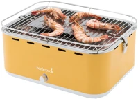 Barbecook BC-CHA-1016 Carlo asztali faszenes grill, sárga, 44x33x21cm kép